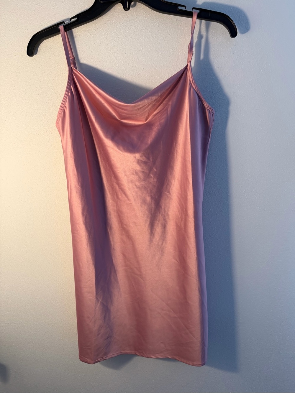 Heiress Beverly Hills Pink Satin Slip Dress